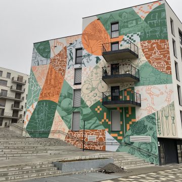 Kunst am Bau – Abnahme der Murals